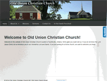 Tablet Screenshot of oldunioncc.org